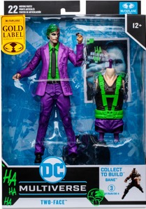 DC Multiverse Two-Face (Gold Label - Jokerized - The Dark Knight Trilogy)