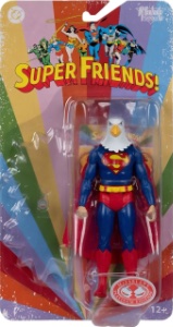 DC Retro 66 Warpland Superman (Red Platinum - DC Retro: Super Friends)