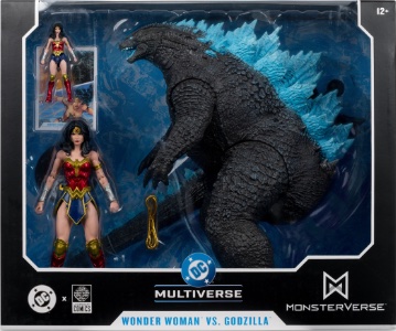DC Multiverse Wonder Woman vs Godzilla (Justice League vs Godzilla vs Kong)