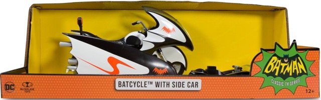 Batcycle with Sidecar (Retro 66)