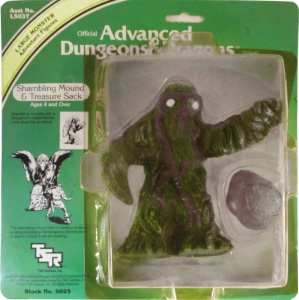 Dungeons Dragons LJN Vintage Shambling Mound & Treasure Sack