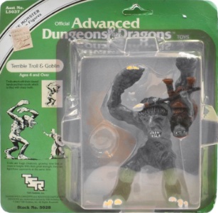 Dungeons Dragons LJN Vintage Terrible Troll & Goblin