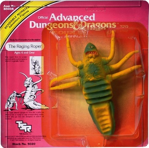 Dungeons Dragons LJN Vintage The Raging Roper