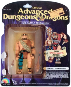 Dungeons Dragons LJN Vintage Zorgar (Battle-Matic)