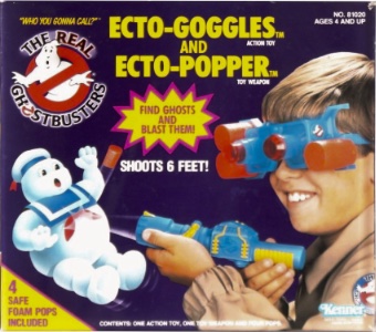 Ghostbusters Kenner Ghostbusters ECTO-Goggles & ECTO-Popper