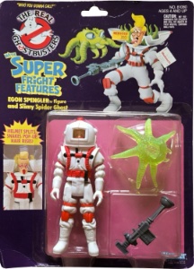 Ghostbusters Kenner Ghostbusters Egon Spengler and Slimy Spider Ghost (Super Fright Features)