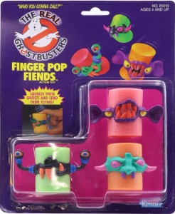 Ghostbusters Kenner Ghostbusters Finger Pop Fiends