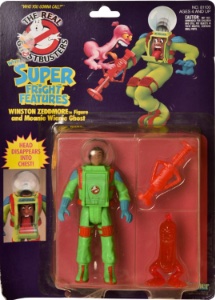 Ghostbusters Kenner Ghostbusters Winston Zeddmore and Meanie Wienie Ghost (Super Fright Features)