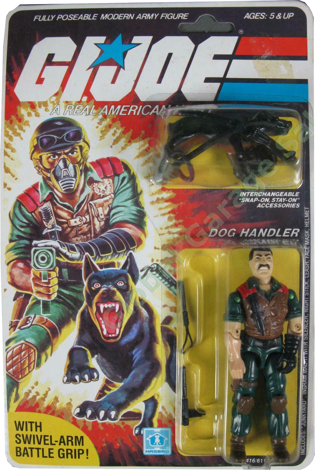 G.I. Joe A Real American Hero Mutt (Dog Handler)