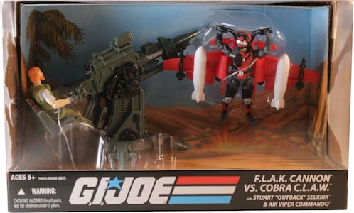 F.L.A.K. Cannon vs Cobra C.L.A.W.
