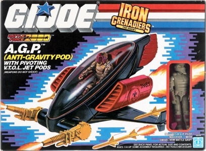 G.I. Joe A Real American Hero A.G.P. (Anti-Gravity Pod)