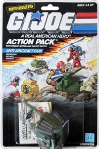 G.I. Joe A Real American Hero Anti-Aircraft Gun (Action Pack)