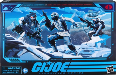 G.I. Joe 6" Classified Series Arctic Battle 3 Pack
