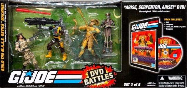 G.I. Joe 25th Anniversary Arise Serpentor Arise DVD Box Set