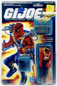 G.I. Joe A Real American Hero Astro-Viper (Cobranaut)