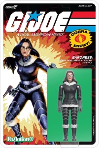 G.I. Joe Super7 ReAction Baroness (Arctic)