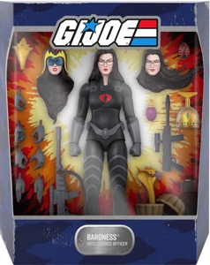 G.I. Joe Super7 Baroness (Black Suit)