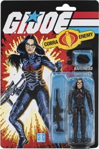 G.I. Joe 3.75" Retro Collection Baroness (O-Ring)