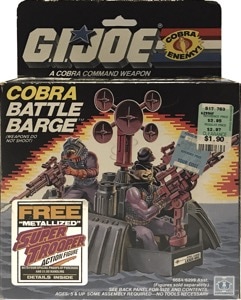 G.I. Joe A Real American Hero Battle Barge