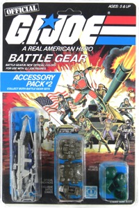 G.I. Joe A Real American Hero Battle Gear Accessory Pack #2