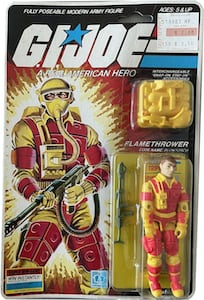 G.I. Joe A Real American Hero Blowtorch (Flamethrower)