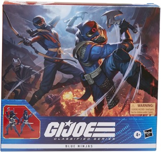 G.I. Joe 6" Classified Series Blue Ninjas 2 Pack thumbnail
