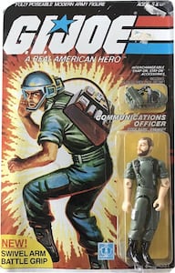 G.I. Joe A Real American Hero Breaker (Communications Officer) - Swivel