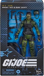 G.I. Joe 6" Classified Series Brent “Hit & Run” Scott