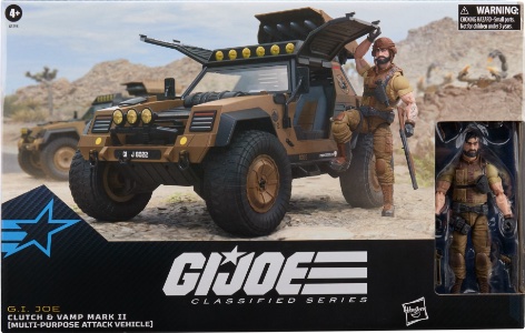 G.I. Joe 6" Classified Series Clutch & VAMP Mark II