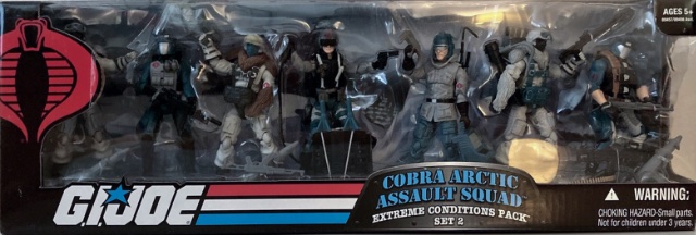 G.I. Joe 25th Anniversary Cobra Arctic Assault Squad (Extreme Conditions Pack - Set 2)