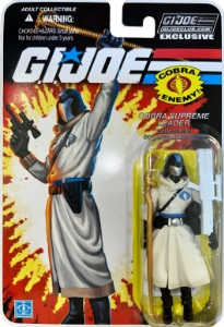 G.I. Joe Collector's Club Cobra Commander (Arctic - Cobra Supreme Leader)