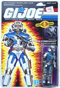 G.I. Joe A Real American Hero Cobra Commander (Battle Armor)