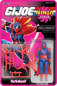 G.I. Joe Super7 ReAction Cobra Commander (Ninja Force)