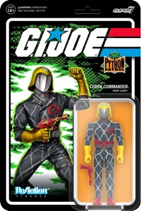 G.I. Joe Super7 ReAction Cobra Commander (Python Patrol)