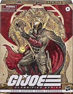G.I. Joe 6" Classified Series Cobra Commander (Snake Supreme) thumbnail
