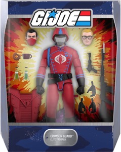 G.I. Joe Super7 Cobra Crimson Guard (Cartoon Accurate)