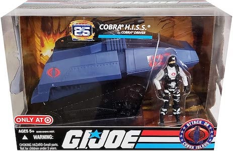 G.I. Joe 25th Anniversary Cobra H.I.S.S. Tank (Blue - Cobra Driver)
