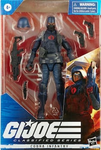 G.I. Joe 6" Classified Series Cobra Infantry thumbnail