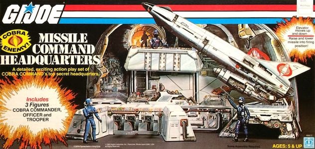 G.I. Joe A Real American Hero Cobra Missile Command Headquarters