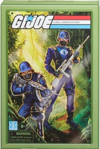 G.I. Joe 3.75" Retro Collection Cobra Officer & Cobra Trooper (O-Ring) thumbnail