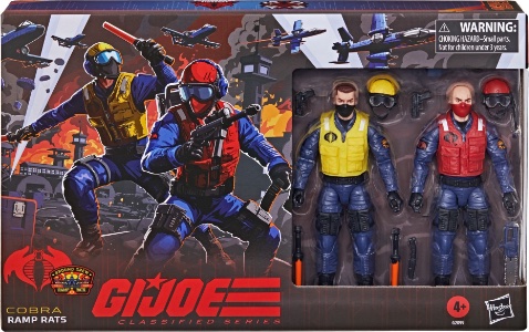 G.I. Joe 6" Classified Series Cobra Ramp Rats (Cobra Rattler Ground Crew)