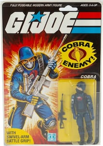 G.I. Joe A Real American Hero Cobra - Swivel