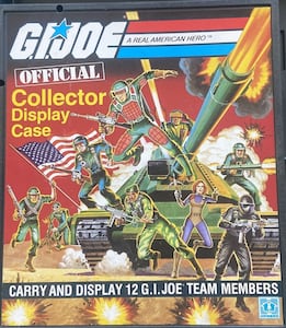 G.I. Joe A Real American Hero Collector Display Case