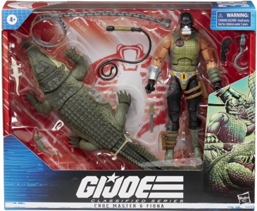 G.I. Joe 6" Classified Series Croc Master & Fiona thumbnail