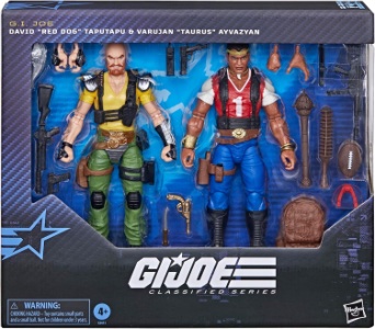 G.I. Joe 6" Classified Series David “Red Dog” Taputapu & Varujan “Taurus” Ayvazyan