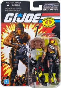 G.I. Joe Collector's Club Desert Scorpion (Cobra Desert Assault Trooper)