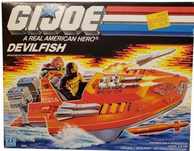 G.I. Joe A Real American Hero Devilfish