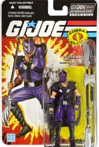 G.I. Joe Collector's Club Dice (Cobra Ninja Commando)