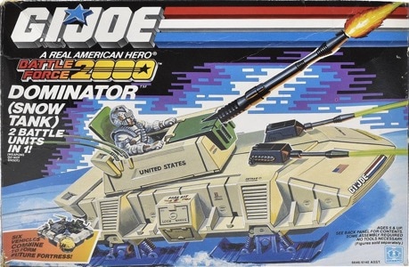 G.I. Joe A Real American Hero Dominator (Snow Tank)