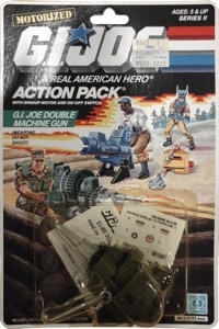 G.I. Joe A Real American Hero Double Machine Gun (Action Pack)